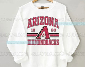 Sweat-shirt vintage Arizona Diamondbacks EST 1998, Chemise Arizona Diamondbacks, Chemise de baseball Arizona, T-shirt unisexe Sweat à capuche