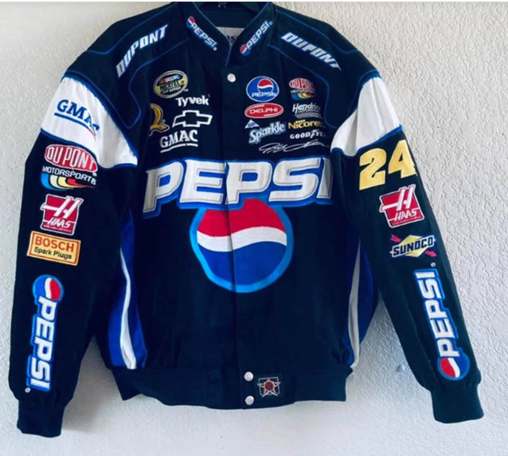 Nascar Pepsi Jacket Etsy