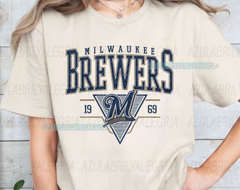 Vintage Mlb 90s Bootleg Milwaukee Shirt, Milwaukee Baseball Hoodie, Vintage Baseball Fan Shirt, Brewers Shirt, Baseball Unisex