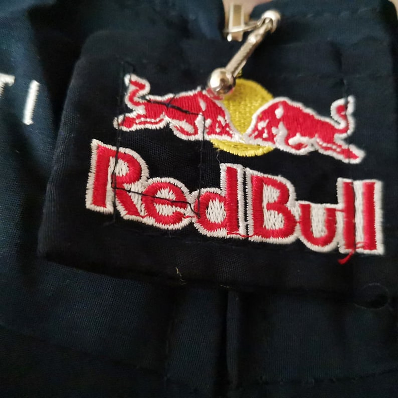 Nascar Jacket Red Bull Vintage Racing Jacket 90s image 6