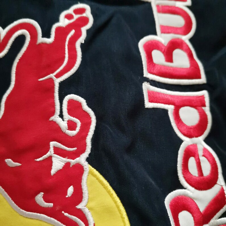 Nascar Jacket Red Bull Vintage Racing Jacket 90s image 4