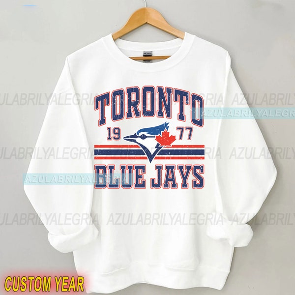 Vintage Toronto Blue Jays Sweatshirt, Toronto Baseball Hoodie, Vintage Baseball Fan Shirt, Toronto Blue Jays Shirt, Blue Jays Unisex Tee