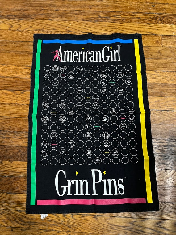 American Girl Grin Pin Banner