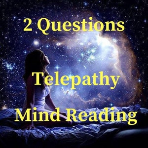 Telepathy Reading Clairvoyant, Intuitive Mind Reader Telepath, Mental Telepathy Love Psychic Reading, Love Reading Telepathic Intuition