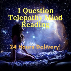 Telepathy Reading Clairvoyant, Intuitive Mind Reader Telepath, Mental Telepathy Love Psychic Reading, Love Reading Telepathic Intuition