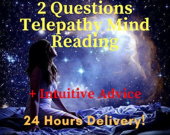 Telepathy Reading Clairvoyant, Intuitive Mind Reader Telepath, Mental Telepathy Love Psychic Reading, Love Reading Telepathic Intuition