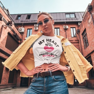 Camiseta comestible con contraseña de wifi - Regalo para fumadores