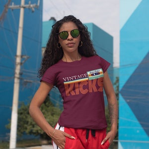 Retro Kicks | Retro Kicks Shirt | Vintage Sneakers | Vintage Sneakers For Women| Vintage Sneakers For Men T Shirt | Retro Sneakers Womens