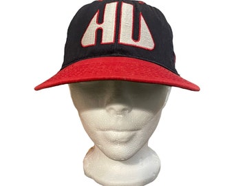 Vintage 1990’s Starter Fitted Hat Howard University Bison Sz 7 1/2