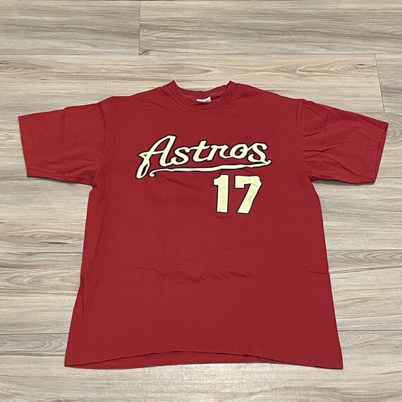 Mens majestic astros shirt - Gem