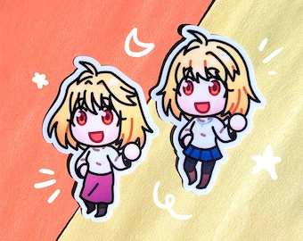 Arcueid Brunestud Sticker: Chibi Anime Girl, Type Moon (2.7in, Water-Resistant)