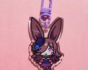 Charm acrílico chibi de Rice Shower All Ears