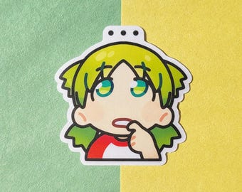 Thinking Yotsuba Sticker, Manga Decal
