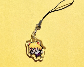 Neco Arc Small Acrylic Phone Strap Charm