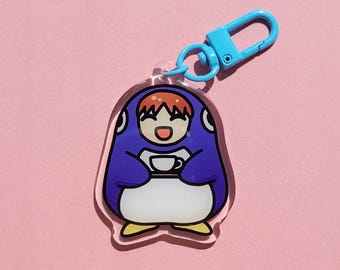 Chiyo Chan Penguin Suit Cafe Acrylic Charm