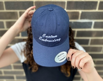 custom embroidered hat