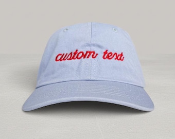 Kids Embroidered Baseball Cap, Adjustable Casual Hat for Boys & Girls, Personalized Youth Cap