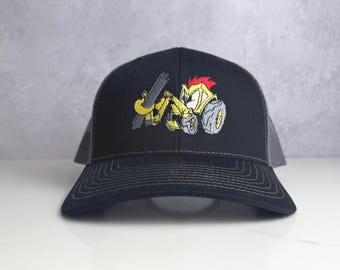 Custom Embroidered Trucker Hat, Richardson Snapback Hat