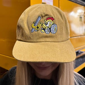 washed cotton field trip hat custom embroidered