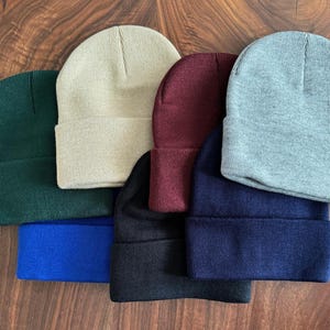 Beanie color options