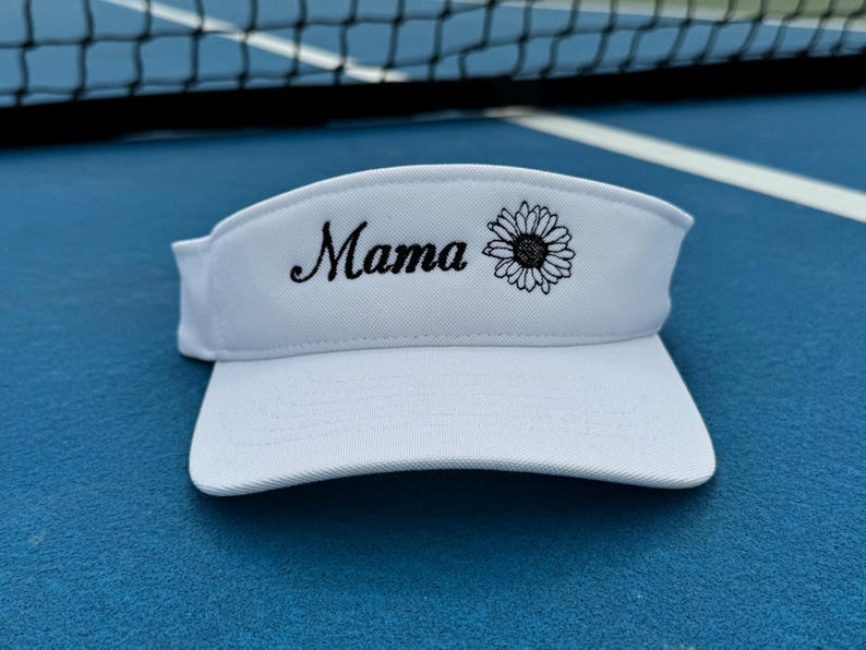 Embroidered Visor mom gift