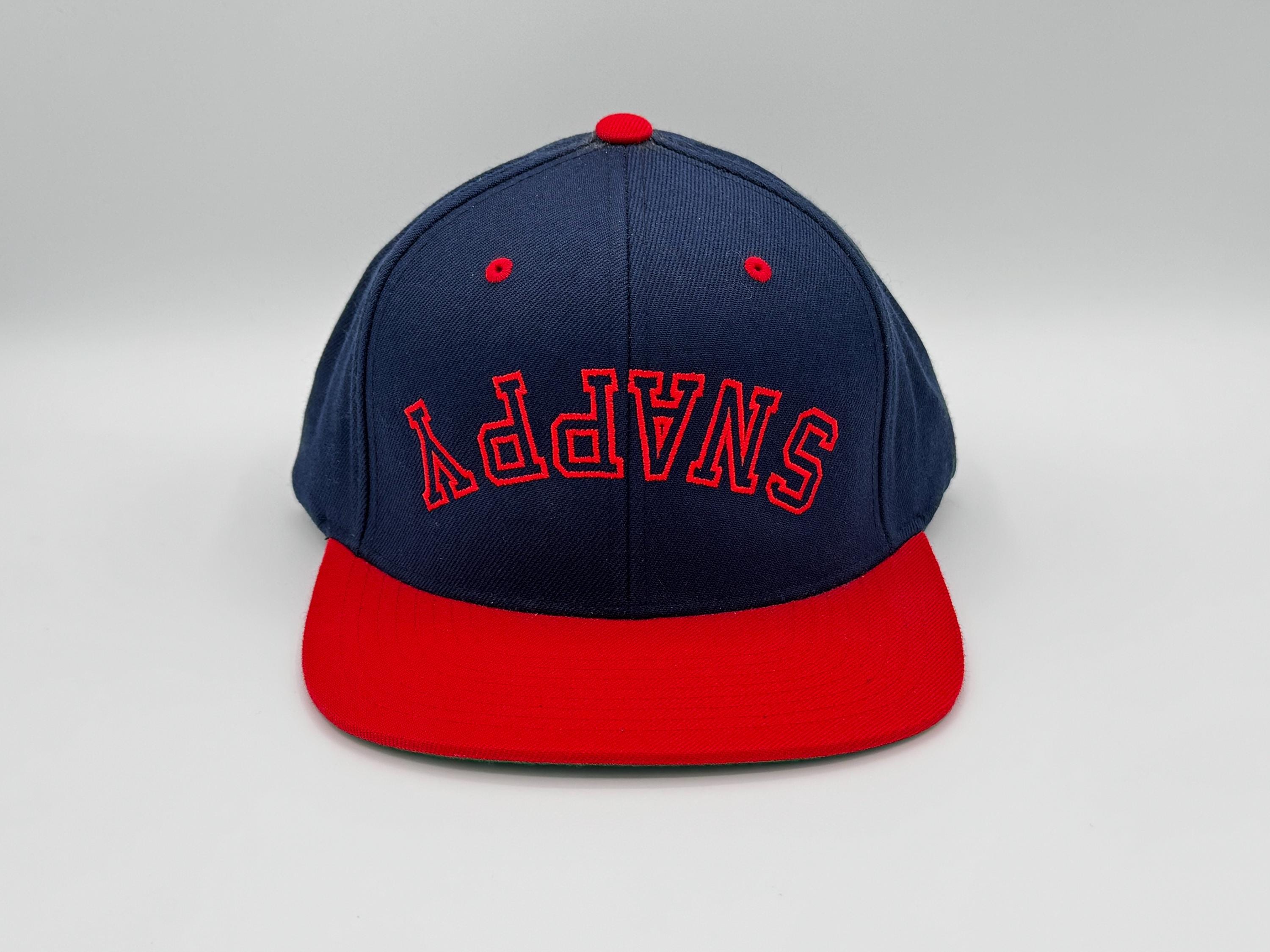 Upside-Down Embroidered Trucker Hat for Women & Men – Two-Tone Snapback Embroidered Upside Down Dad Two-Tone Trucker Hat main image 2