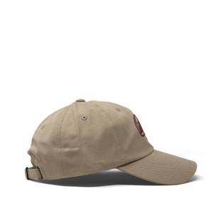 custom embroidered hat side profile