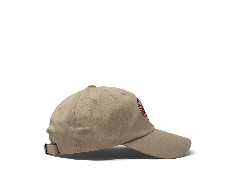 custom embroidered hat side profile