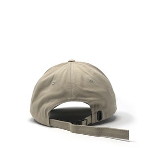custom embroidered hat back side of hat