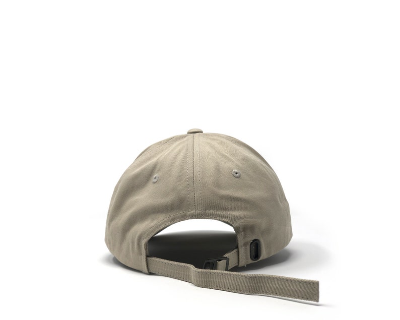 custom embroidered hat back side of hat
