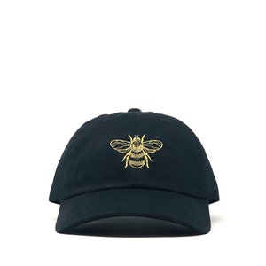 Golden bee / cotton twill hat