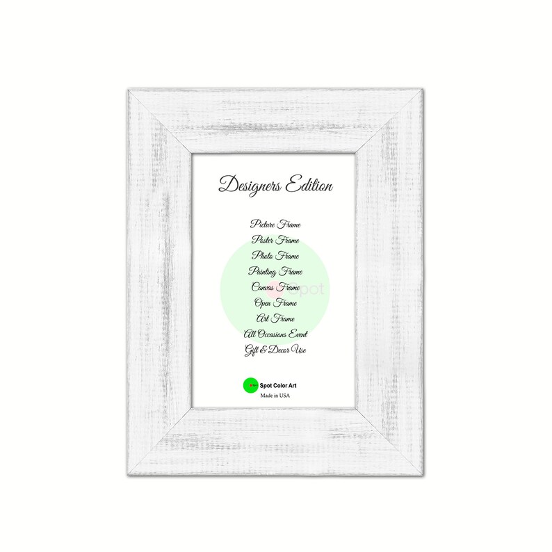 White Wash 8 x 10 Size Wholesale Bulk Lots Bundle Barn Wood Frames Good for Photo Picture Photo Poster Wedding Prints Home Decor