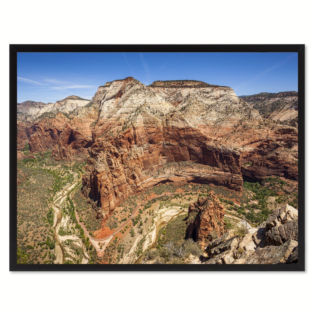Zion National Park Landscape Photo Canvas Print Pictures Frames Home ...