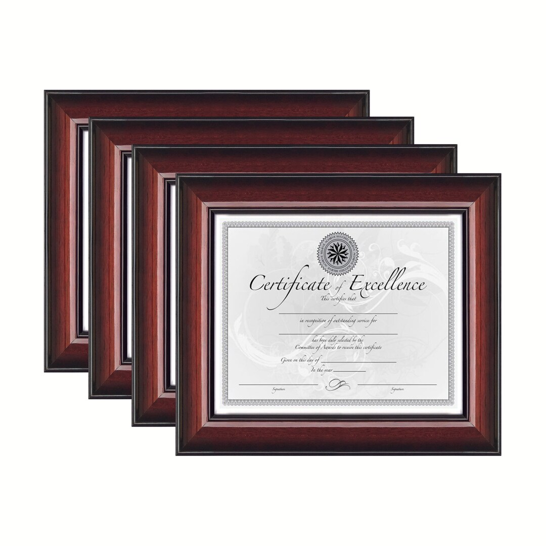 Designer Edition Glossy Cherry Wood Frame Professional Diploma ...