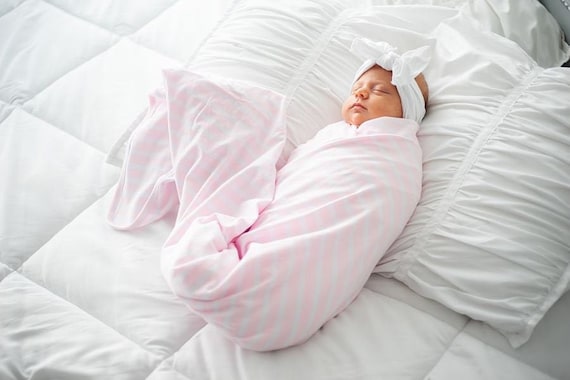 Spandex swaddle blanket deals