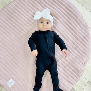 Baby Pajamas With Zipper No Feet Etsy
