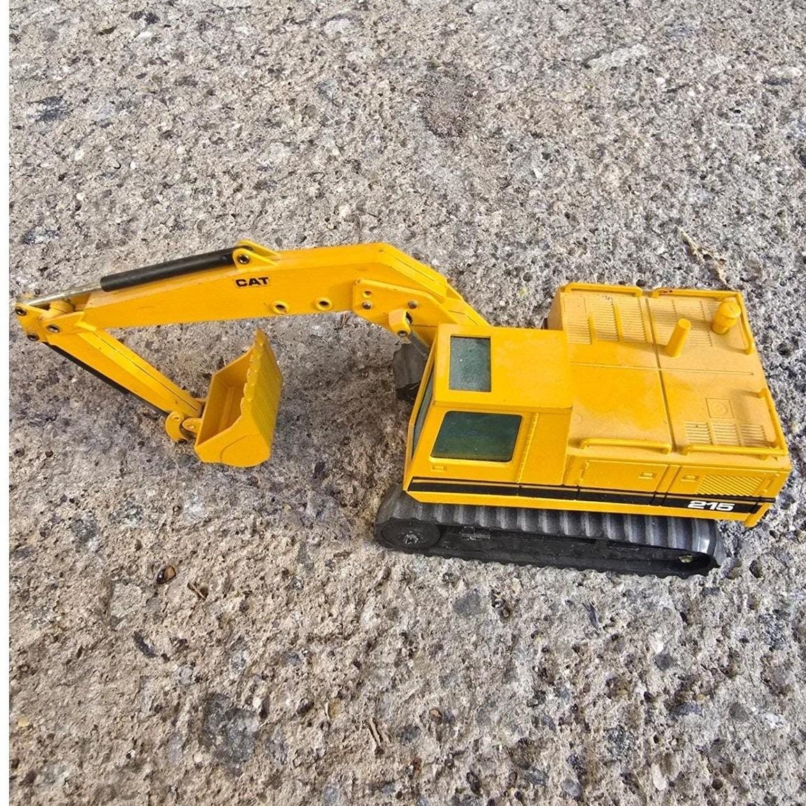 Vintage Excavator Toy - Etsy