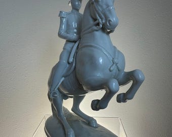 Augarten Wien Porcelain Lipizzaner Horse Figurine, Mid-Century