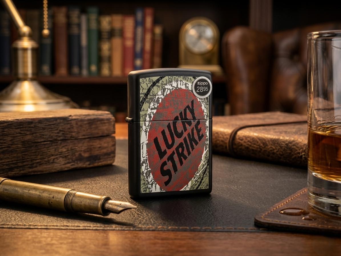 Lucky Strikes Zippo - Etsy