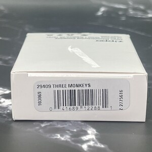 Zippo Three Monkeys Black Matte Windproof Pocket Lighter, 29409 image 4