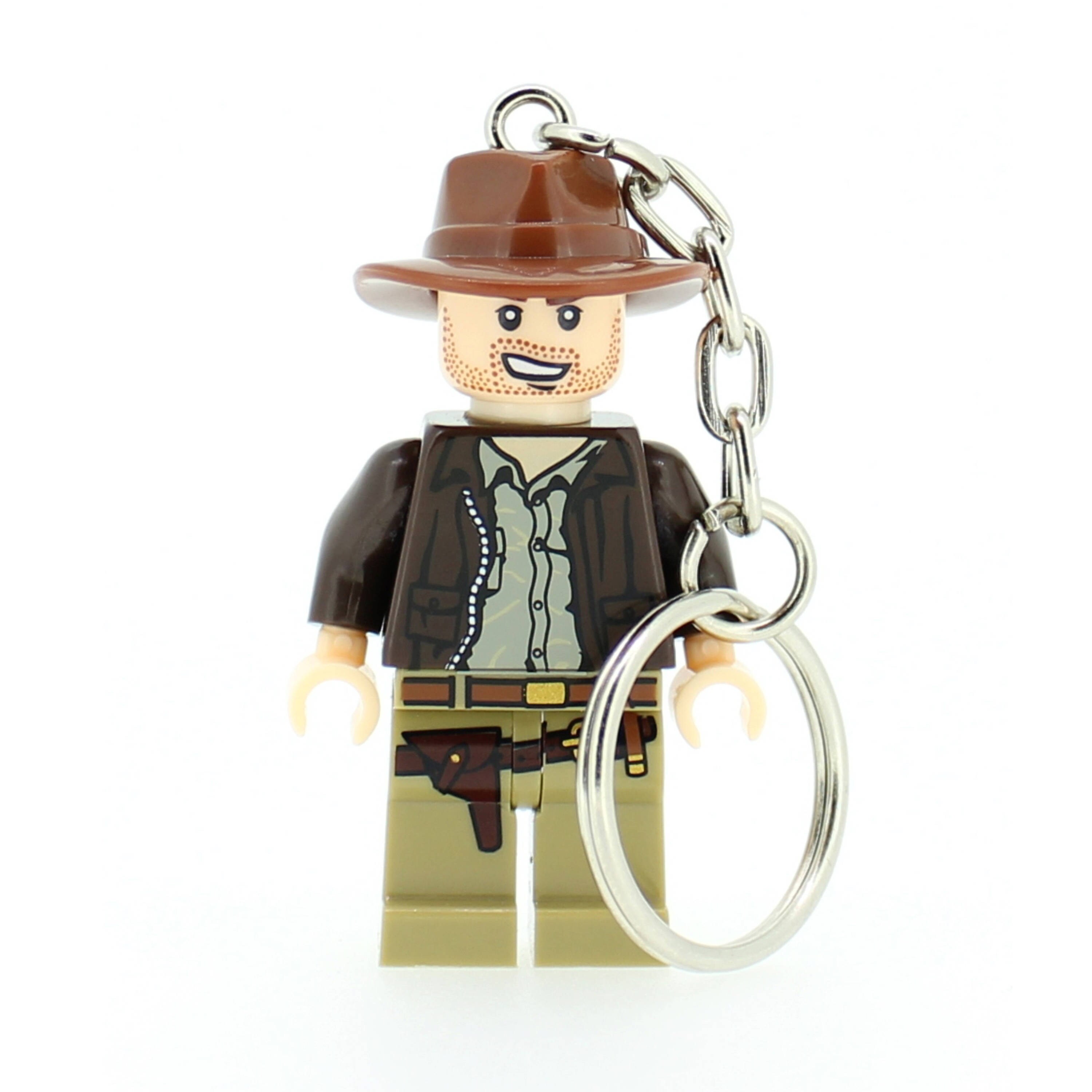 Indiana Jones Minifigure Keyring Keychain Etsy