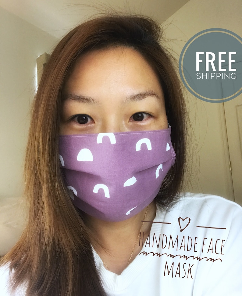 Face Mask Nose Wire Face Mask 3 ply mask Washable Cotton Etsy