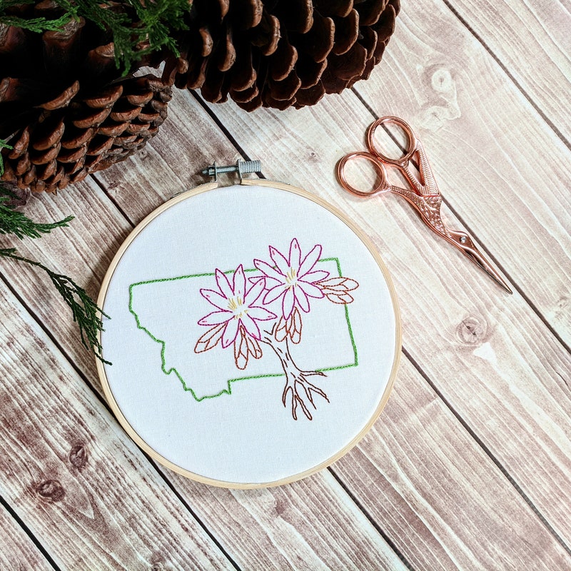 Bitterroot Flower - Etsy