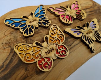 Personalised Butterfly Fridge Magnets