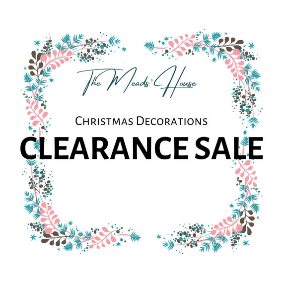 Christmas decor on clearance deals