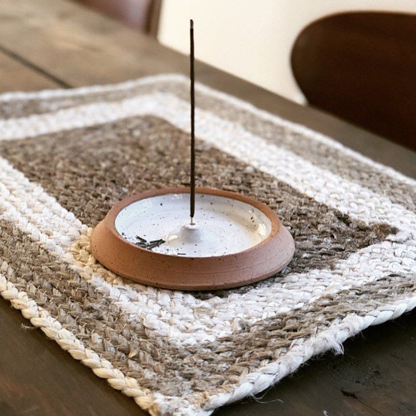 Ceramic Incense Holder Etsy