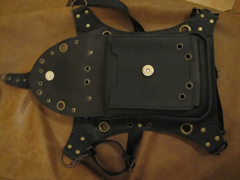 Holster leg hip bag waist leather women Thigh holster Etsy