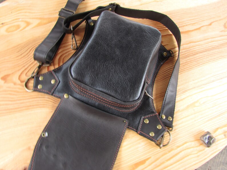 Leather hip bag Holster bag Women hip bag Leather holster Etsy