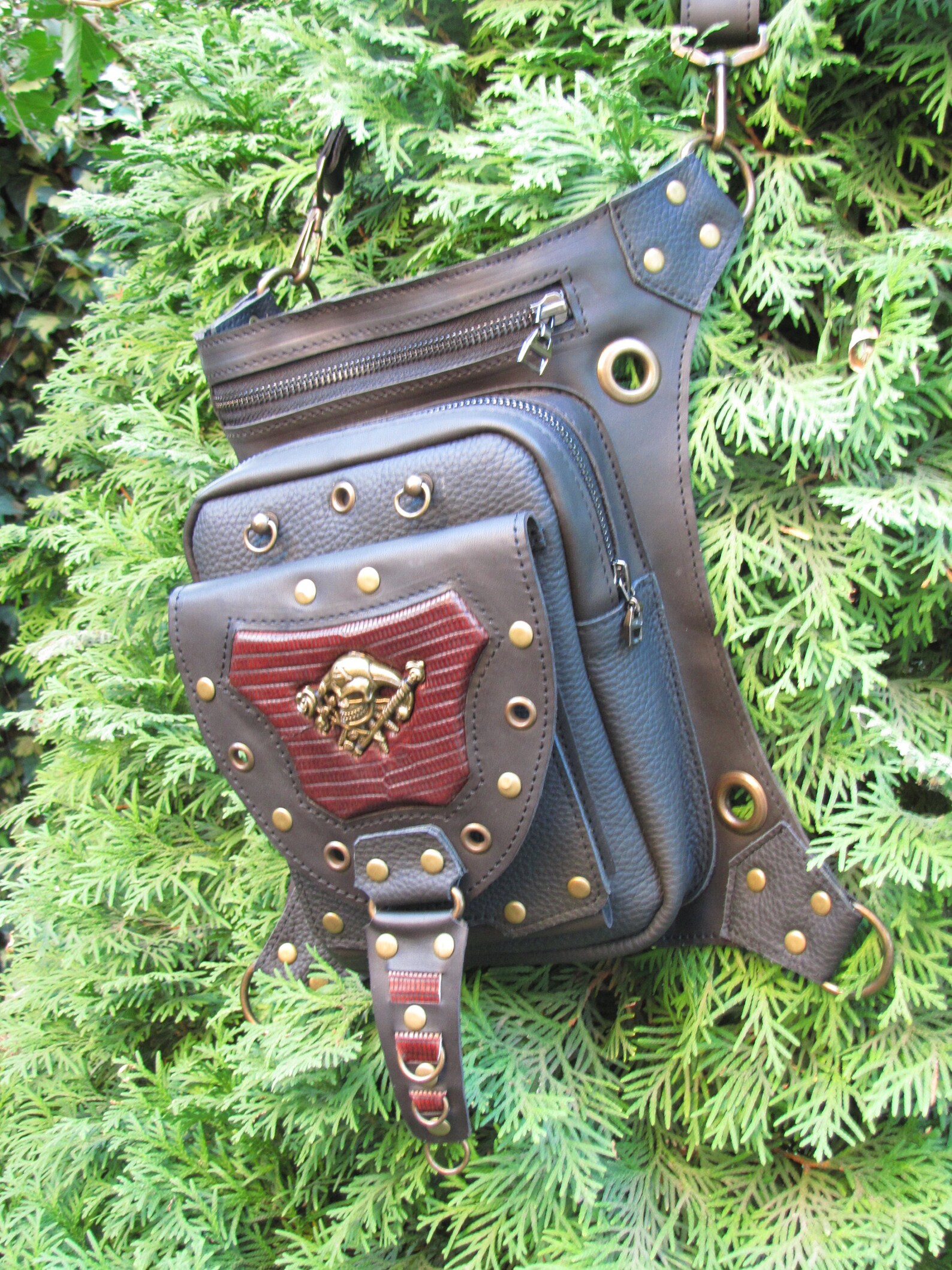 Holster Bag Backpack Holster Hip Holster Leather Hip Bag Etsy