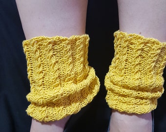 Bootcuff Crochet   Boot Cuff Women's Crochet Leg Warmers,Boot Toppers - Boot Covers - Boot Cuffs - Boot Socks - Crochet Cuff Leg Warmers